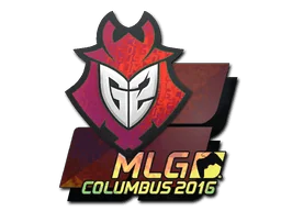 Naklejka | G2 Esports (holograficzna) | MLG Columbus 2016