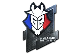 Klistermärke | G2 Esports (Foil) | Boston 2018