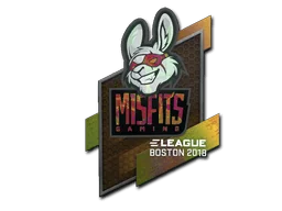 Aufkleber | Misfits Gaming (Holo) | Boston 2018