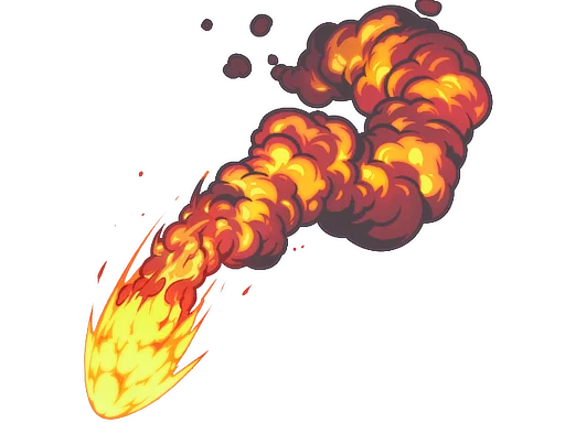 Aufkleber | Bombenspur
