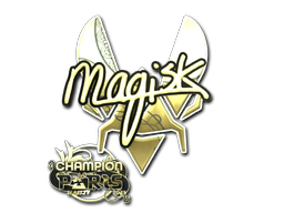 Aufkleber | Magisk (Gold, Meister) | Paris 2023
