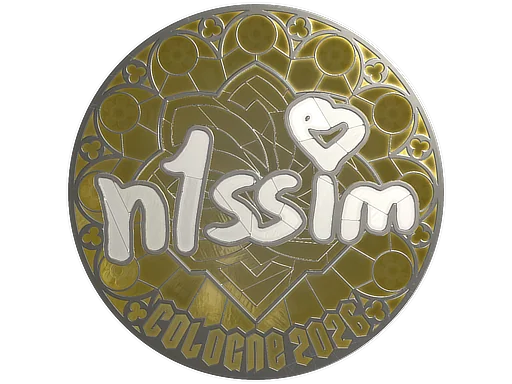 Klistermärke | n1ssim (folie) | Cologne 2026