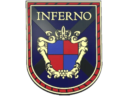 Anstecknadel: Inferno 2 (Echt)