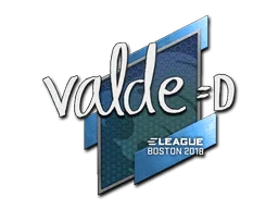 Klistermärke | v4lde | Boston 2018