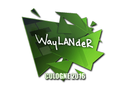 Klistermärke | wayLander | Cologne 2016