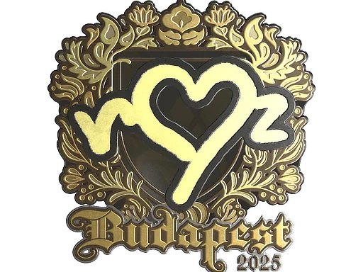 印花 | ropz（金色）| 2025年布达佩斯锦标赛