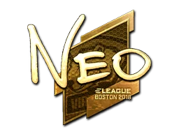 印花 | NEO（金色）| 2018年波士顿锦标赛