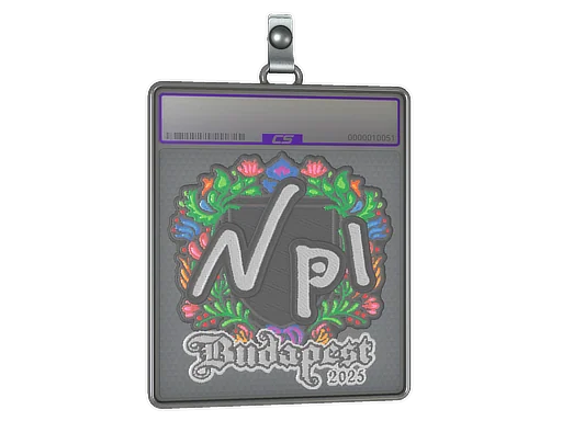 Sticker Slab | npl (Embroidered) | Budapest 2025