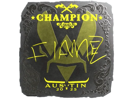 Aufkleber | flameZ (Glanz, Meister) | Austin 2025