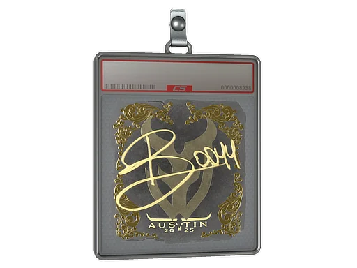 Placa de pegatinas | bodyy (dorada) | Austin 2025
