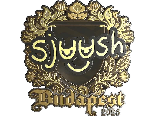 印花 | sjuush（金色）| 2025年布达佩斯锦标赛