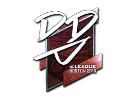 Naklejka | DD (foliowana) | Boston 2018
