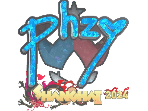 Pegatina | phzy (purpurina) | Shanghái 2024