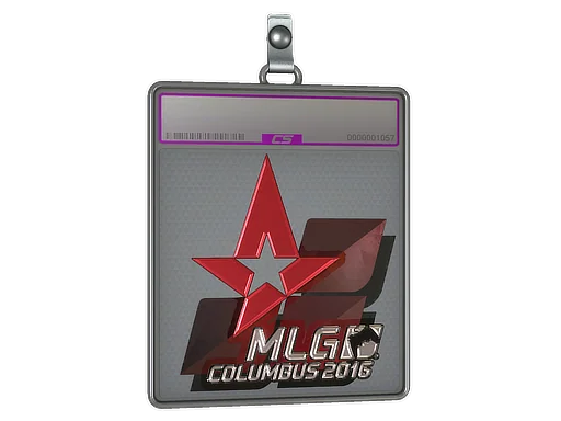 Klistermärkesfodral | Astralis (Foil) | MLG Columbus 2016