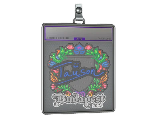 Sticker Slab | Tauson (Embroidered) | Budapest 2025