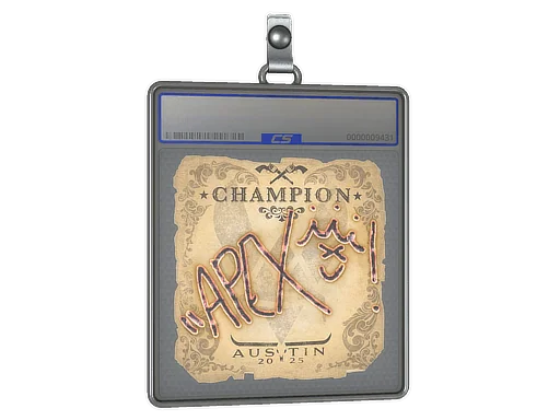 Placa de Adesivo | apEX | Campeões do Austin 2025