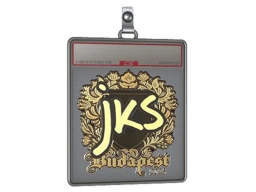 印花板 | jks（金色）| 2025年布达佩斯锦标赛