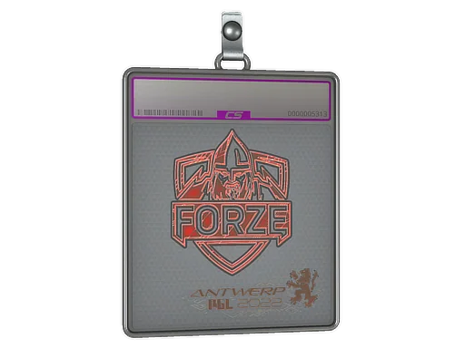 Placa de Adesivo | forZe eSports (Holográfico) | Antuérpia 2022