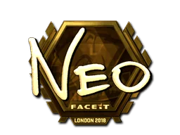 印花 | NEO（金色）| 2018年伦敦锦标赛