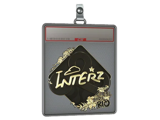 Sticker Slab | interz (Gold) | Rio 2022