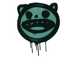 Sealed Graffiti | Happy Cat (Frog Green)