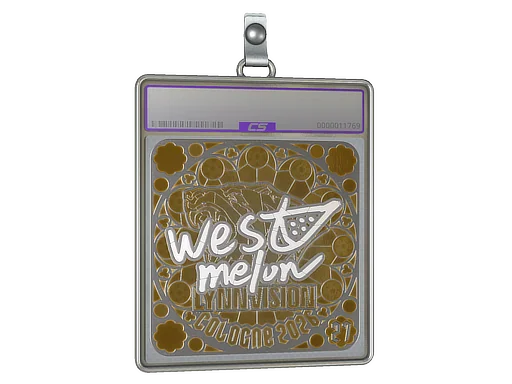Klistermärkesfodral | westmelon (folie, rankad) | Cologne 2026