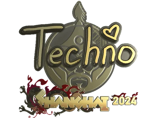 印花 | Techno4K(金色)| 2024年上海锦标赛