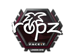 印花 | ropz | 2018年伦敦锦标赛