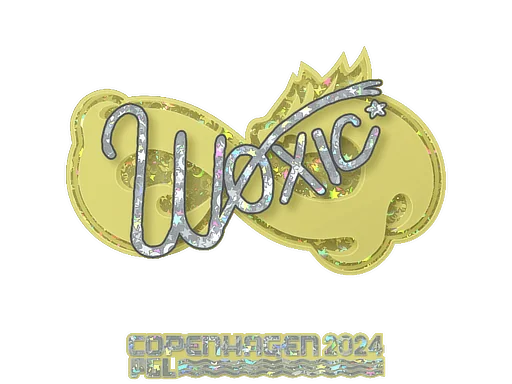 Adesivo | woxic (Purpurinado) | Copenhague 2024