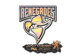 Naklejka | Renegades (holograficzna) | Antwerpia 2022