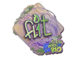 Klistermärke | FL1T (holo) | Rio 2022