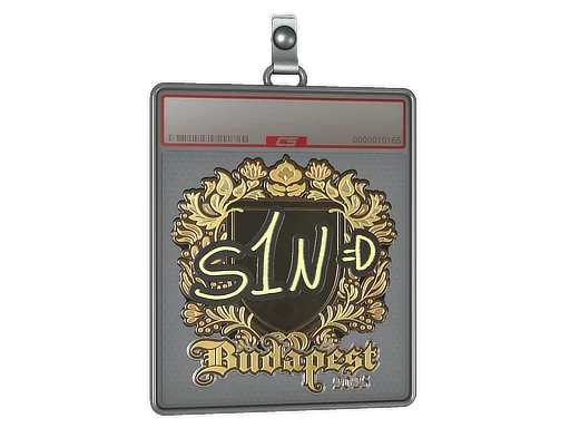 印花板 | s1n（金色）| 2025年布达佩斯锦标赛