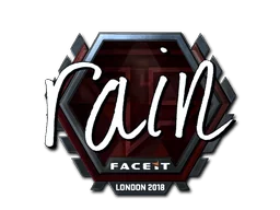 印花 | rain（闪亮）| 2018年伦敦锦标赛