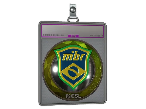 Klistermärkesfodral | MIBR (Foil) | Katowice 2019