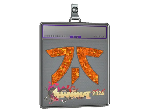 Placa de Adesivo | Fnatic (Purpurinado) | Xangai 2024