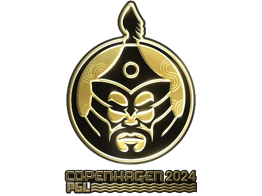 Aufkleber | The MongolZ (Gold) | Kopenhagen 2024