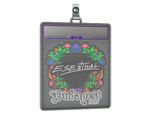Sticker Slab | esenthial (Embroidered) | Budapest 2025