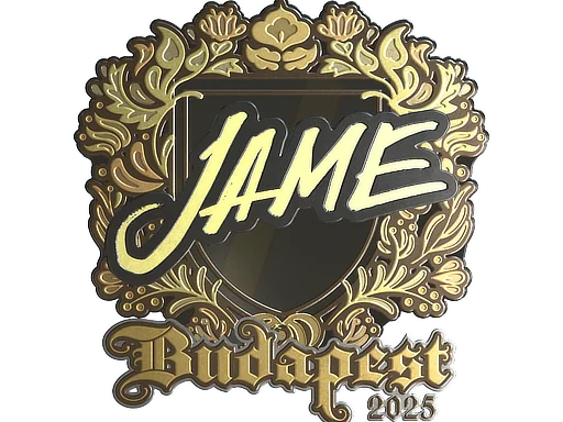 印花 | Jame（金色）| 2025年布达佩斯锦标赛