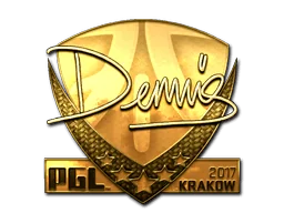 印花 | dennis（金色）| 2017年克拉科夫锦标赛