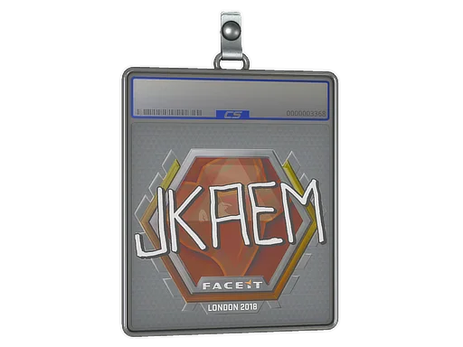 Placa de pegatinas | jkaem | Londres 2018