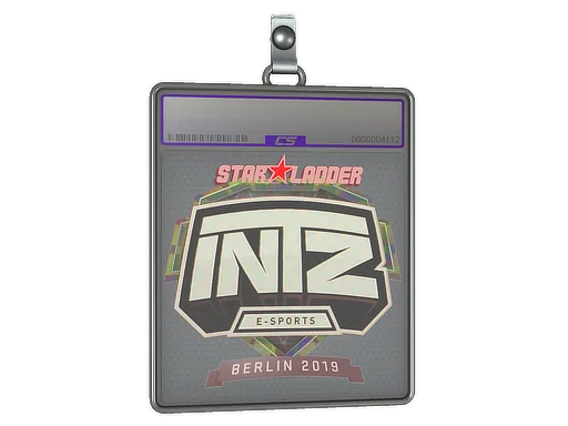 Klistermärkesfodral | INTZ E-SPORTS CLUB (Holo) | Berlin 2019