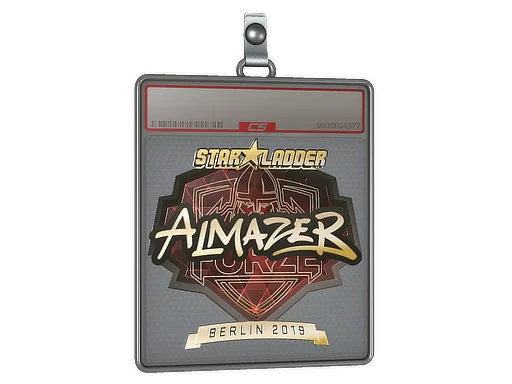 Aufkleberhülle | almazer (Gold) | Berlin 2019
