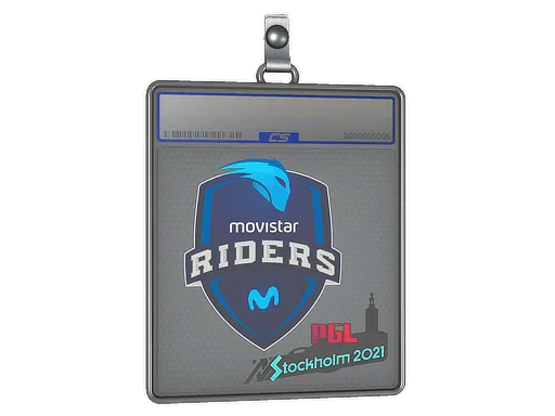 Pokrowiec na naklejkę | Movistar Riders | Sztokholm 2021
