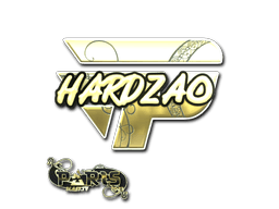 Adesivo | hardzao (Dourado) | Paris 2023