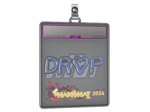 Placa de Adesivo | drop (Holográfico) | Xangai 2024