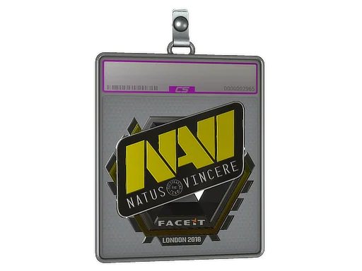 Aufkleberhülle | Natus Vincere (Glanz) | London 2018