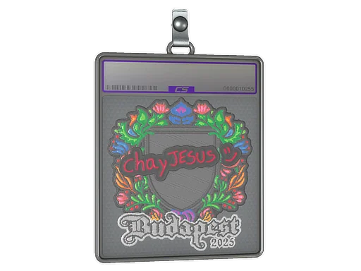 印花板 | chayJESUS（刺绣）| 2025年布达佩斯锦标赛