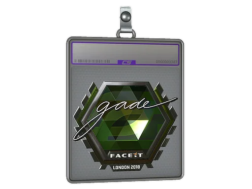 Placa de pegatinas | gade (reflectante) | Londres 2018