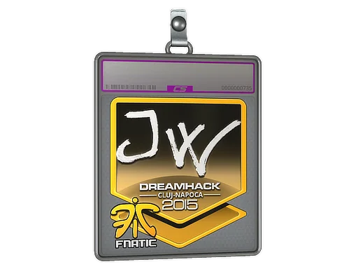 Klistermärkesfodral | JW (Foil) | Cluj-Napoca 2015