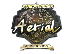Klistermärke | Aerial (Guld) | Berlin 2019